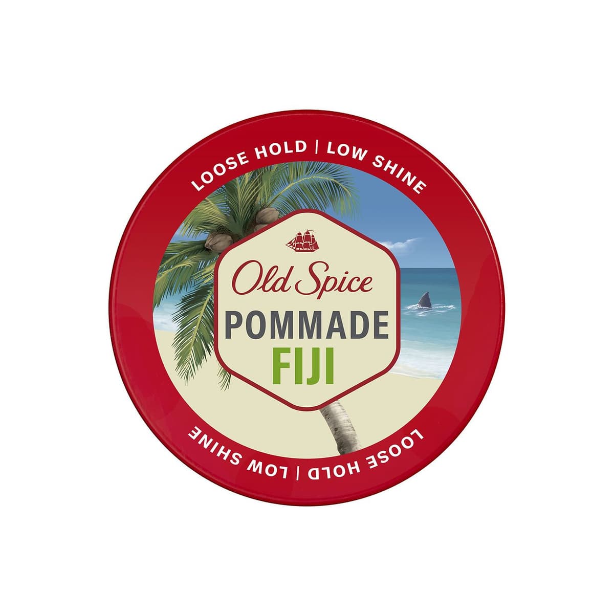 Hair Styling Pomade for Men, Loose Hold, Low Shine Fiji¿s coconut and tropical wood scent