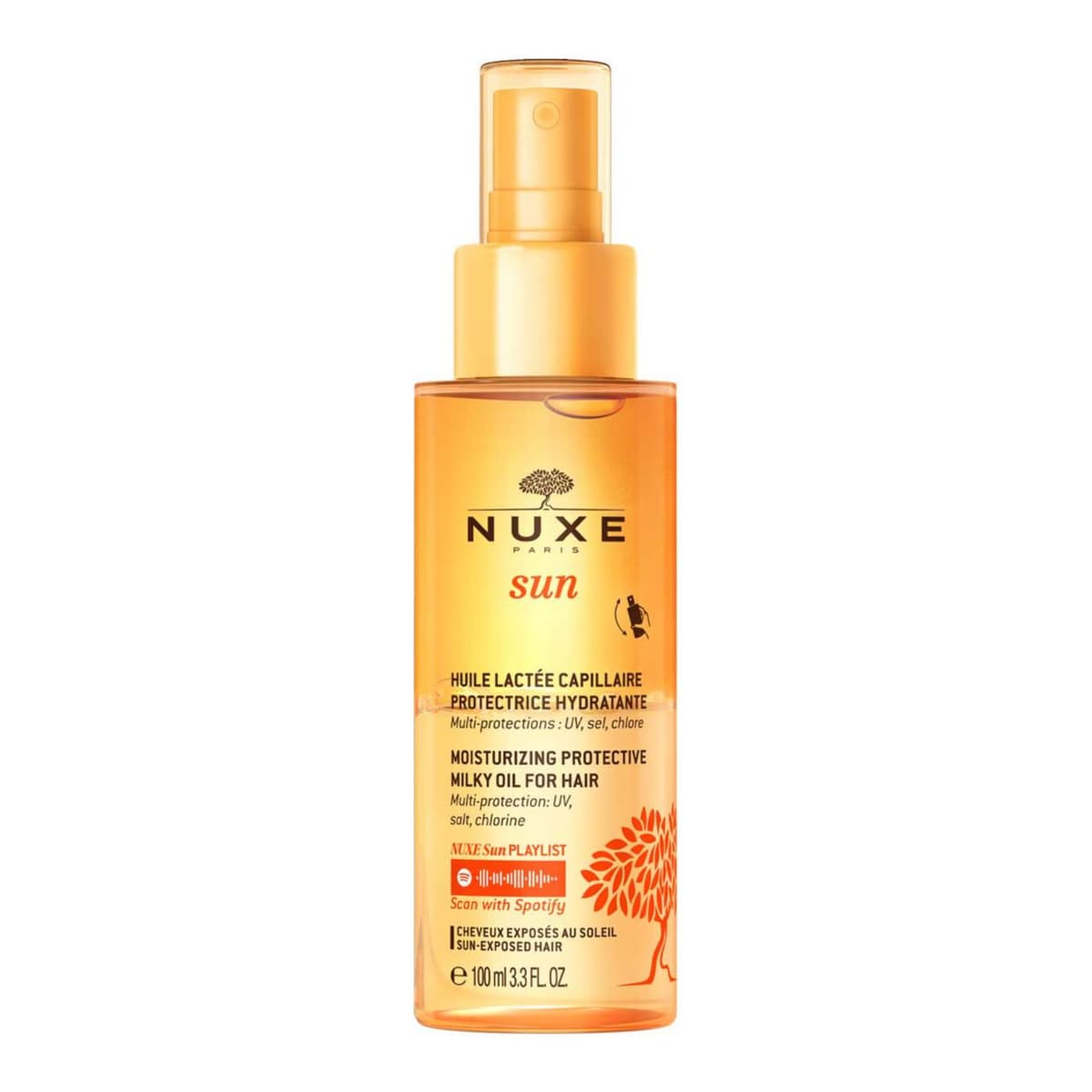 Sun Moisturizing Protective Milky Hair Oil