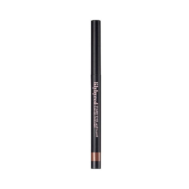 Starry Eyes Am9 to Pm9 Slim Gel Eyeliner, #04 Glam Mocha