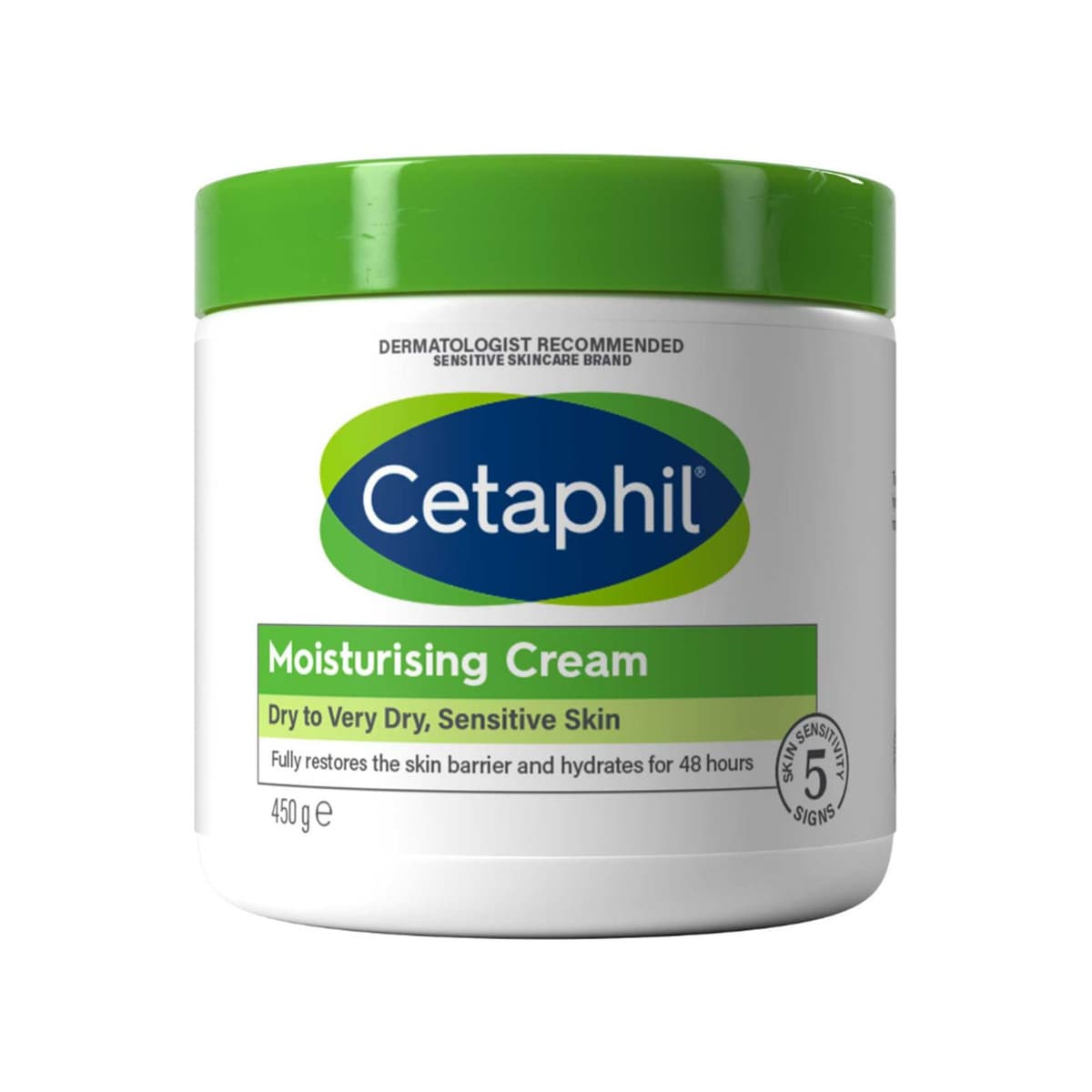Moisturizing Cream, Rich Face & Body Moisturizer for Dry Sensitive Skin