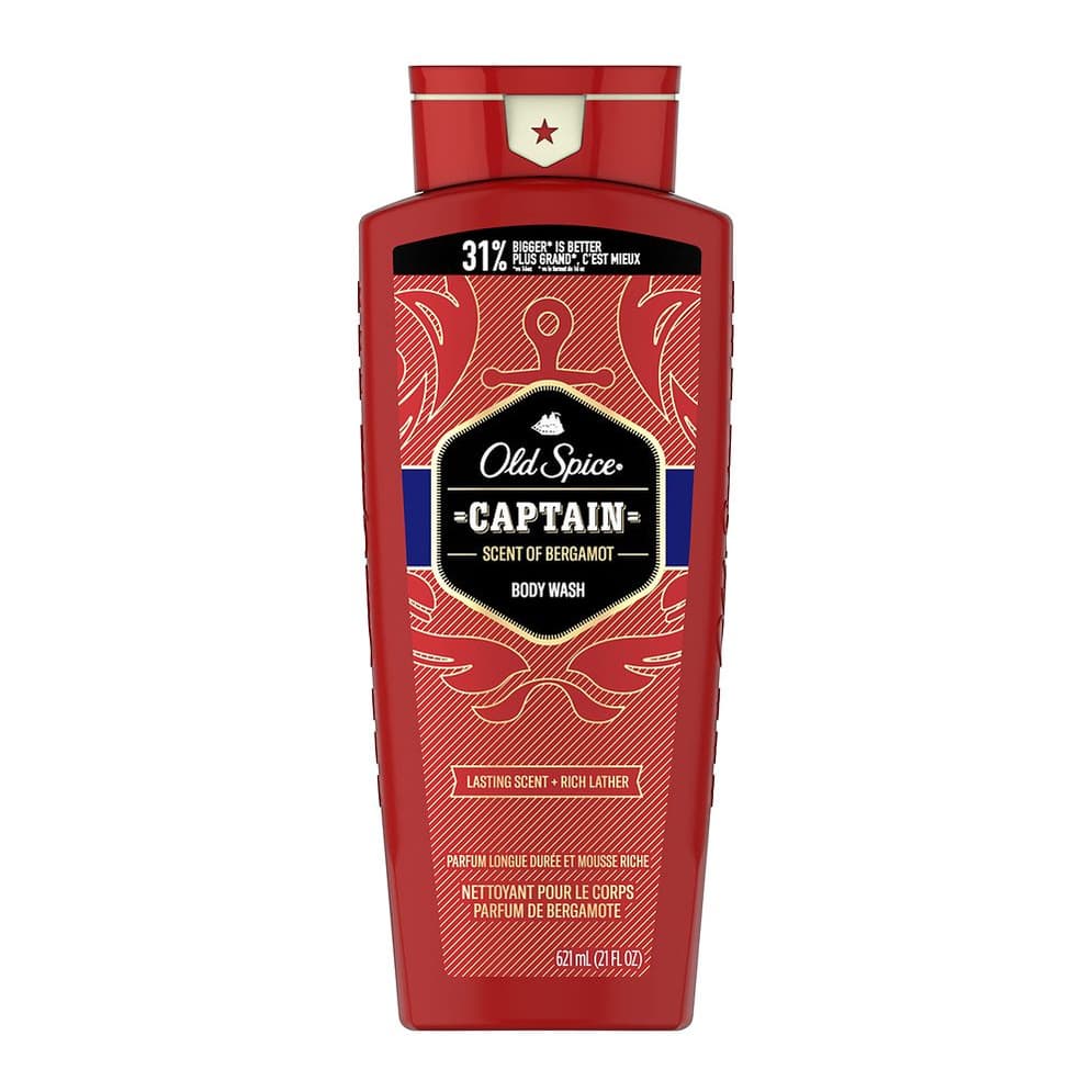 Body Wash for Men Captain