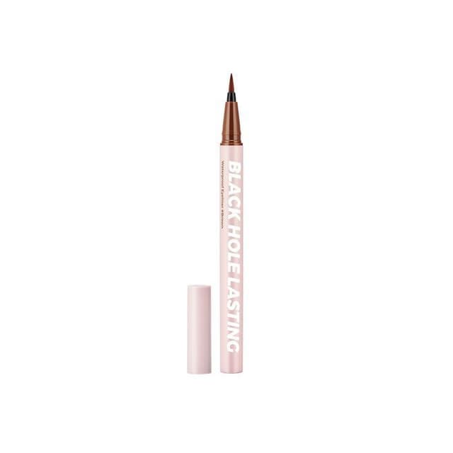 Black Hole Lasting Waterproof Eyeliner, #01 Brown