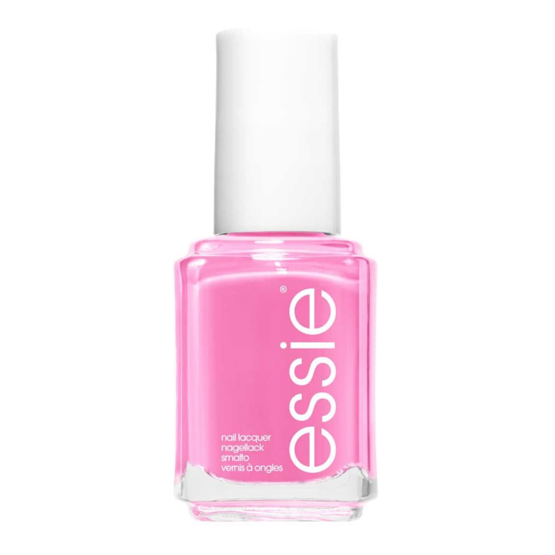 Nail Polish 20 Lovie Dovie Bright Flamingo Pink Colour, Original High Shine and High Coverage Nail Polish