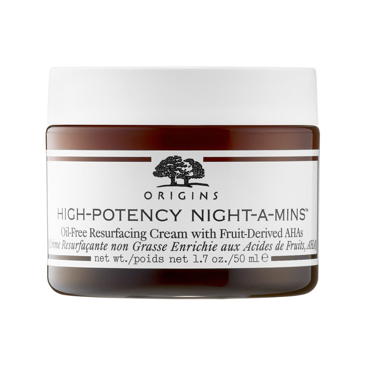 High-Potency Night-A-Mins Oil-Free Resurfacing Cream with Fruit Derived AHAs