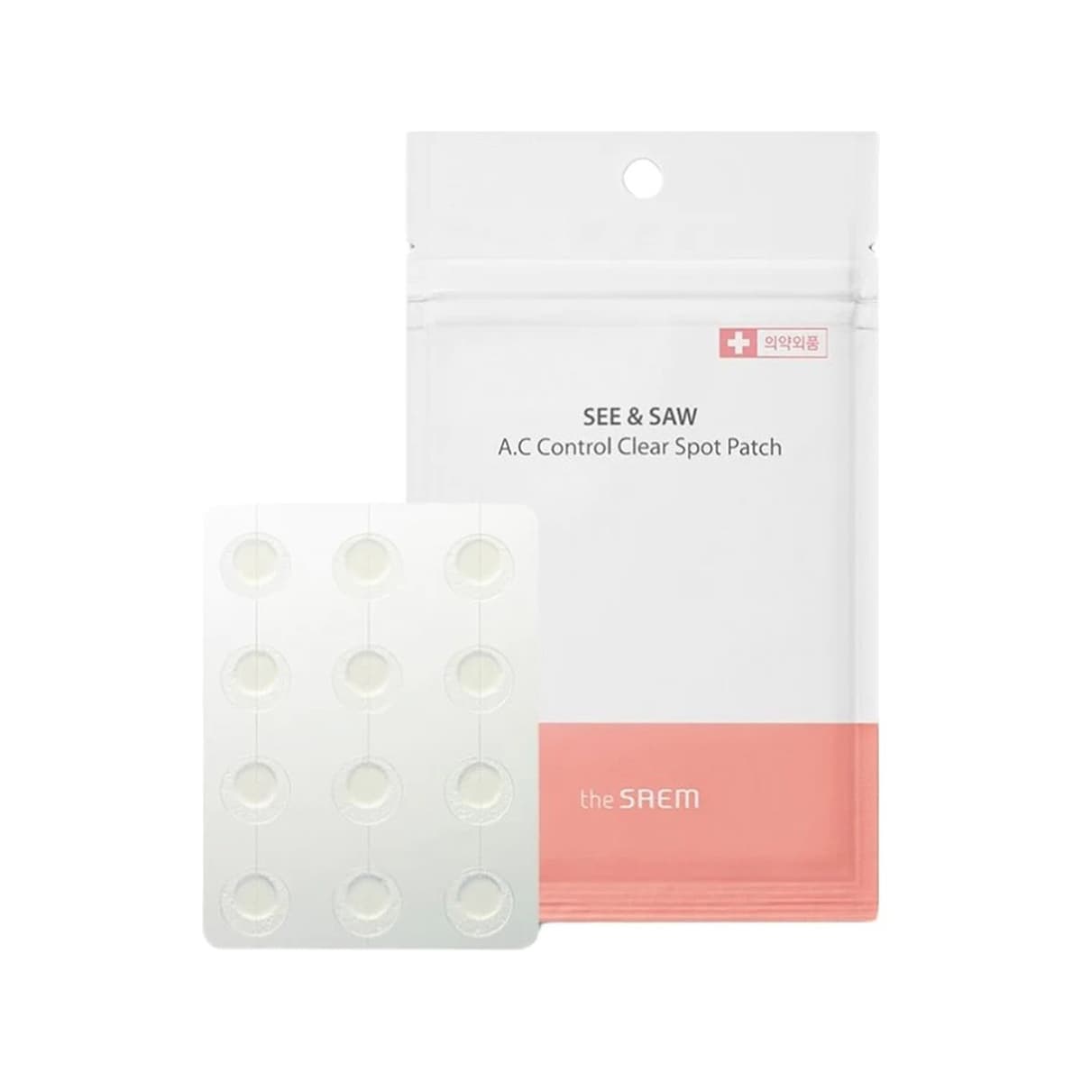 See & Saw A.C Control Clear Spot Patch x24