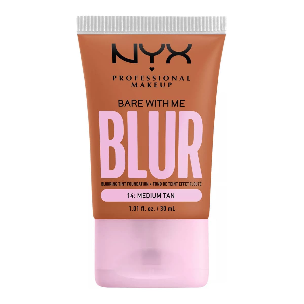 Bare With Me Blur Tint Soft Matte Foundation, #14 Medium Tan