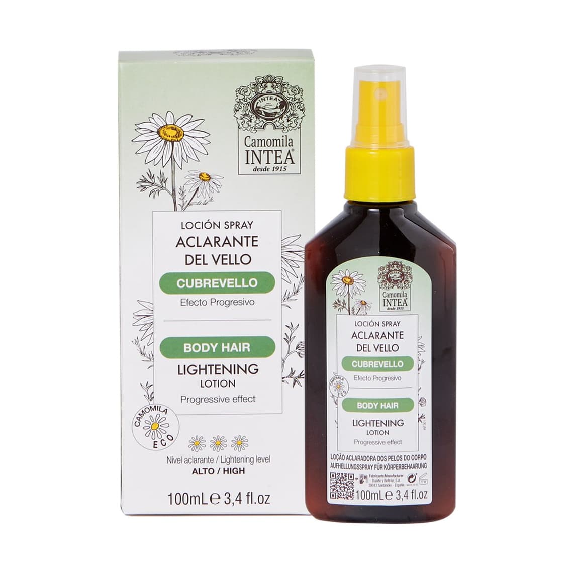Body Hair Lightening Lotion