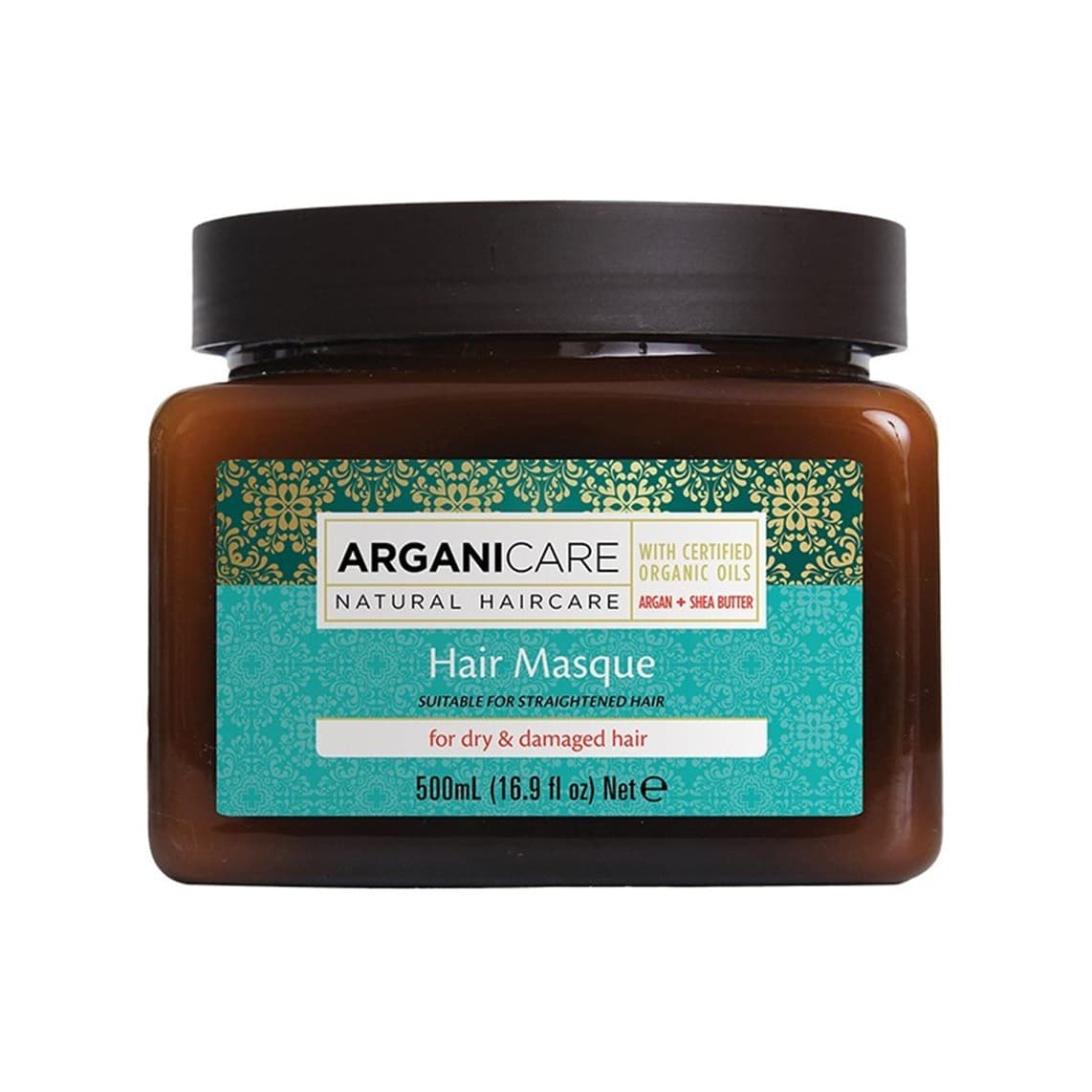 Argan & Shea Butter Hair Masque for Dry & Damaged Hair