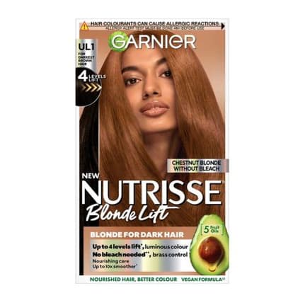 Nutrisse Blondelift ul1 Chestnut Blonde Permanent Hair Dye