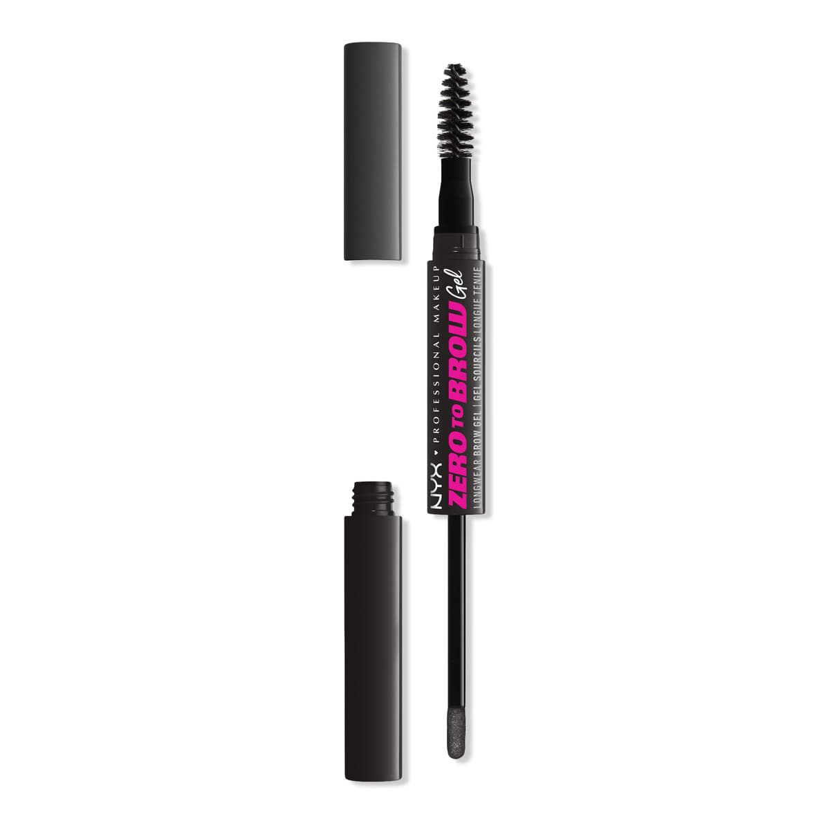 Zero to Brow Longwear Eyebrow Gel, Black