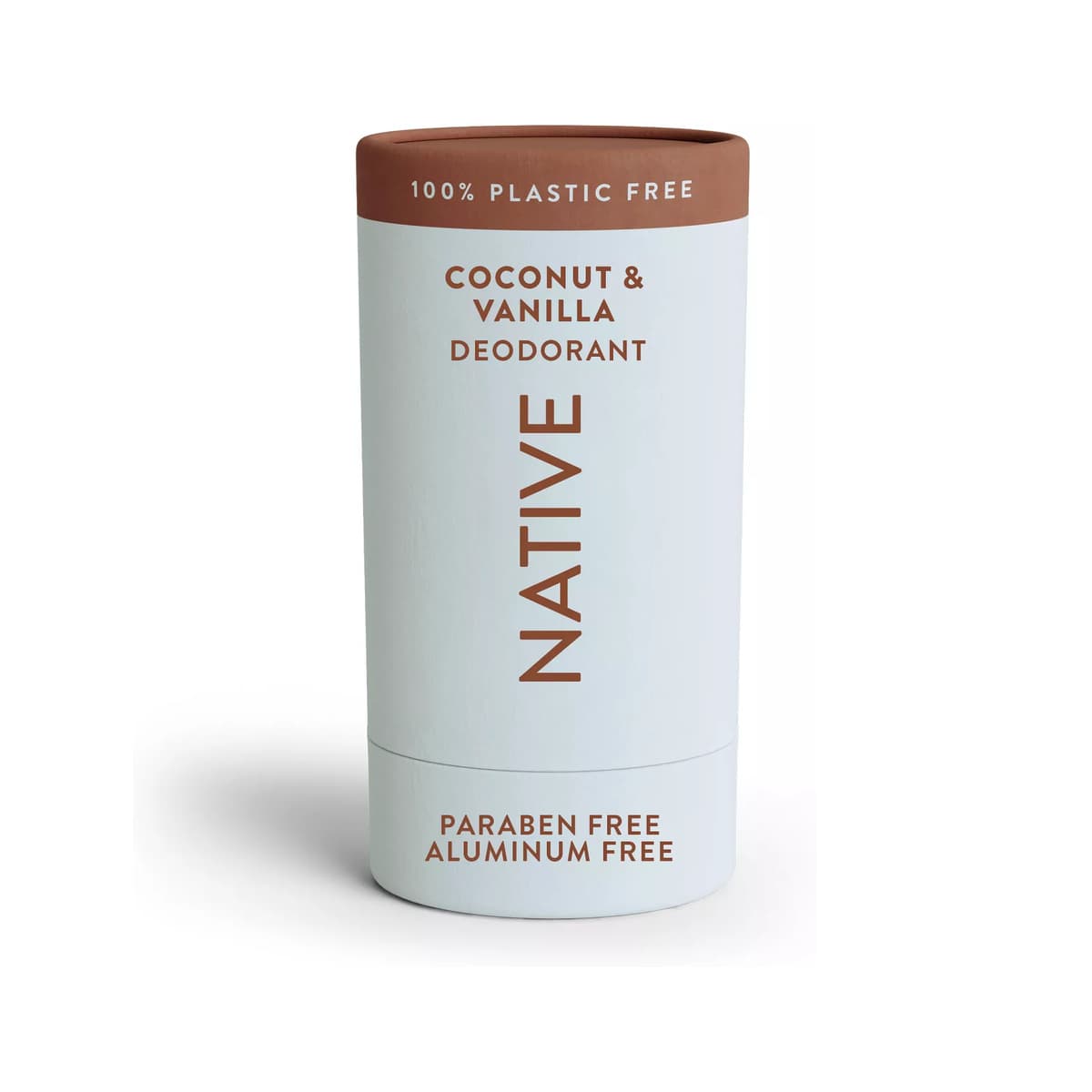 Plastic Free Deodorant for Women & Men - Coconut & Vanilla - Aluminum Free