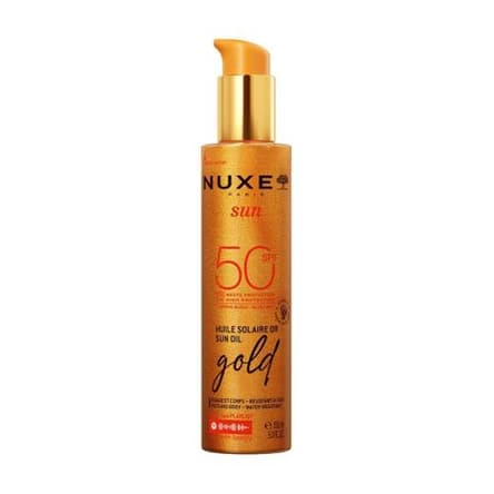 Sun Oil Gold Shimmer High Protection SPF50
