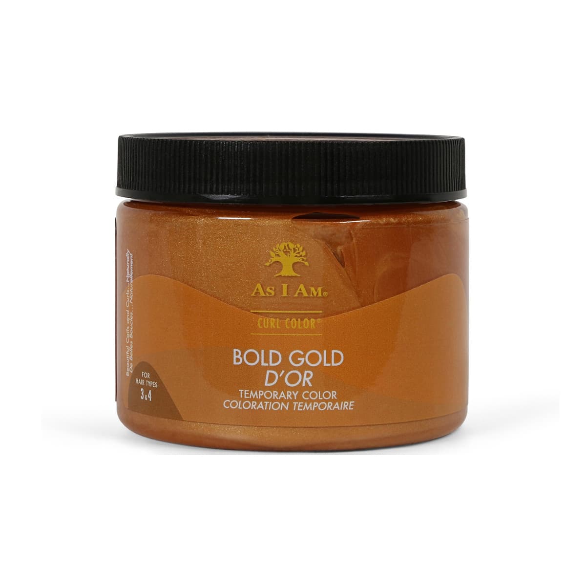 Curl Color Bold Gold