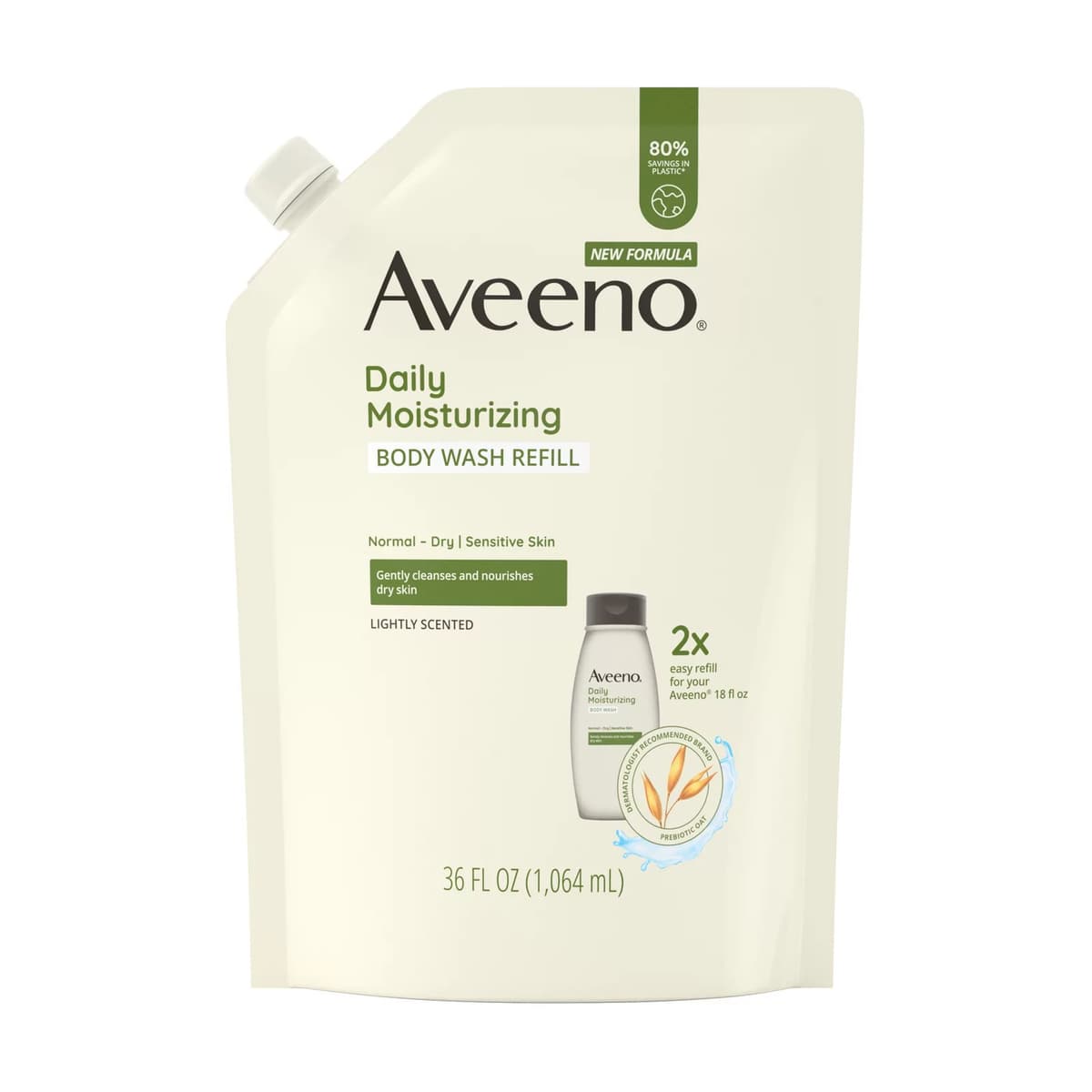 Daily Moisturizing Body Wash with Soothing Oat - Refill