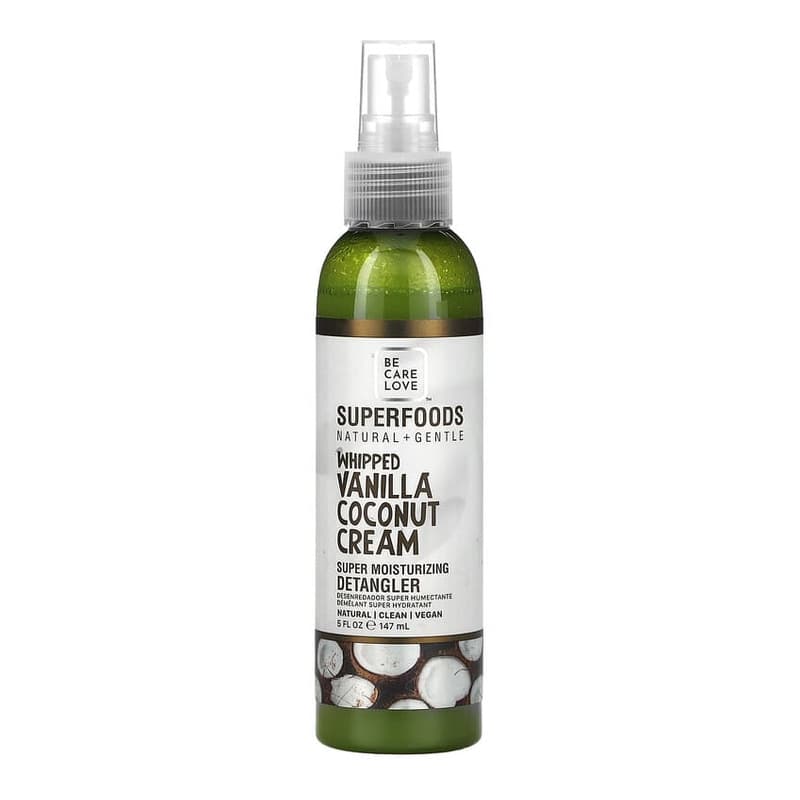 Super Moisturizing Detangler, Whipped Vanilla Coconut Cream