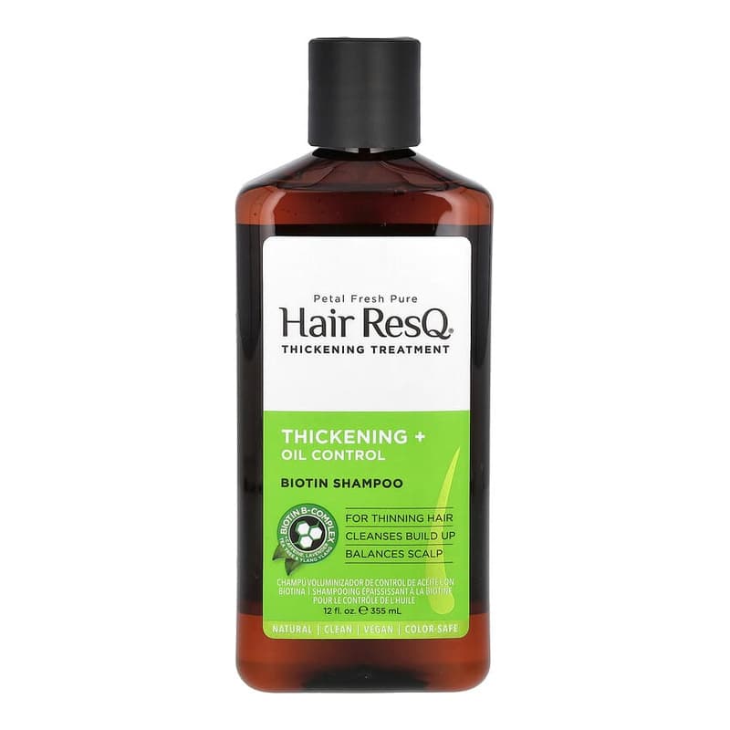 Hair ResQ, Biotin Shampoo, Thickening + Oil Control