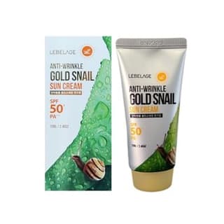 Sun Cream, Anti-Wrinkle Gold Snail