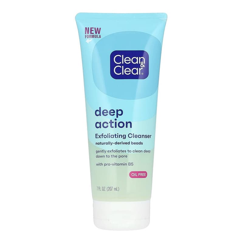 Deep Action, Exfoliating Cleanser