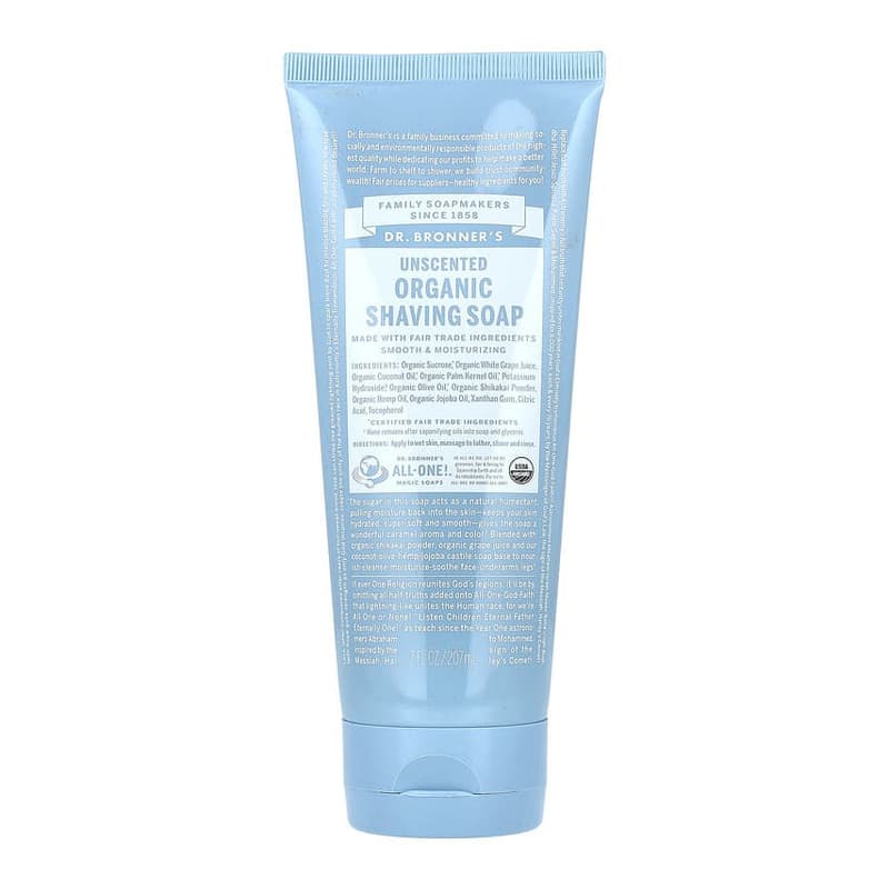 Organic Shaving Soap, Unscented