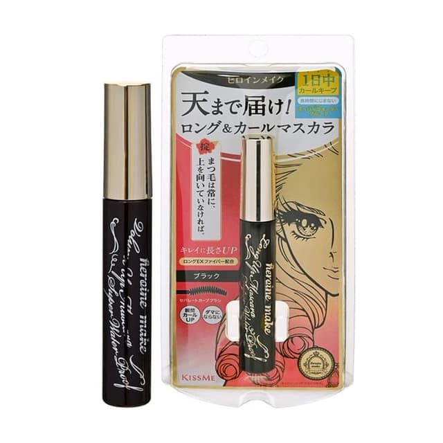 Kiss Me Heroine Make Long Up Mascara, #01 Black