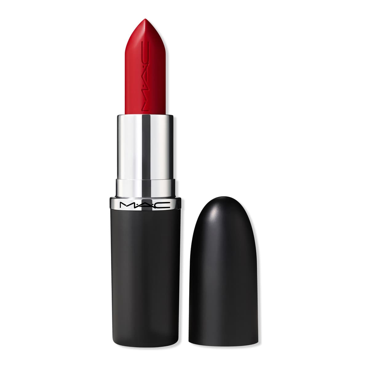 M·A·Cximal Sleek Satin Lipstick, Brave Red