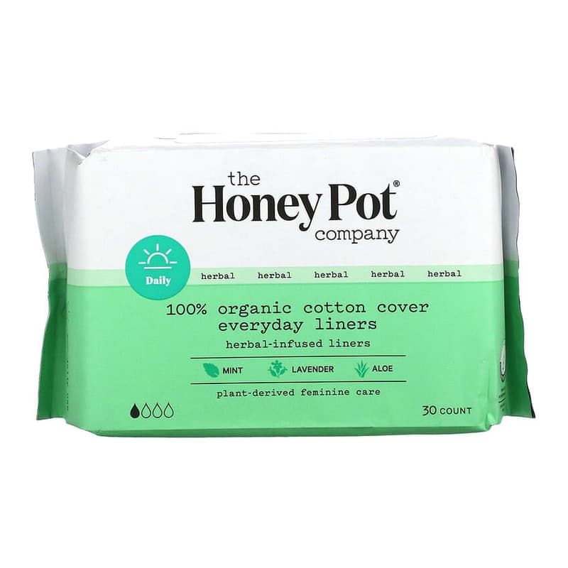 Organic Everyday Herbal-Infused Pantiliners