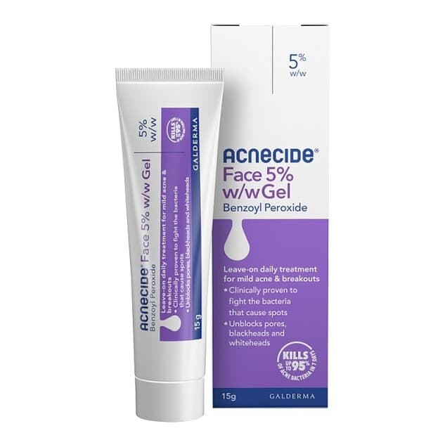 Face Gel Spot Treatment Benzoyl Peroxide