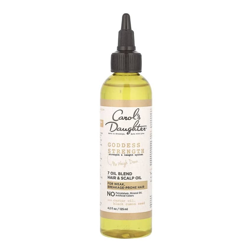 Goddess Strength, 7 Oil Blend, Hair & Scalp Oil, Weak, Breakage-Prone Hair