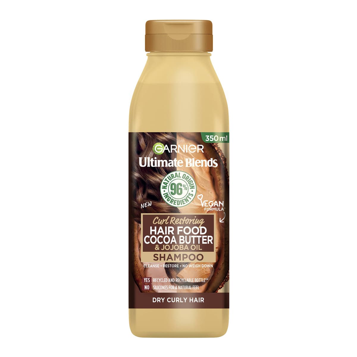 Ultimate Blends Cocoa Butter Shampoo for Dry, Curly Hair