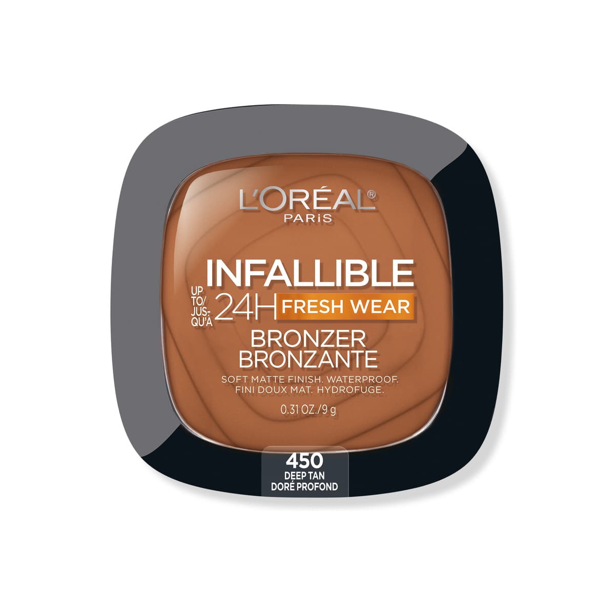 Infallible 24H Fresh Wear Soft Matte Bronzer, #450 Deep Tan