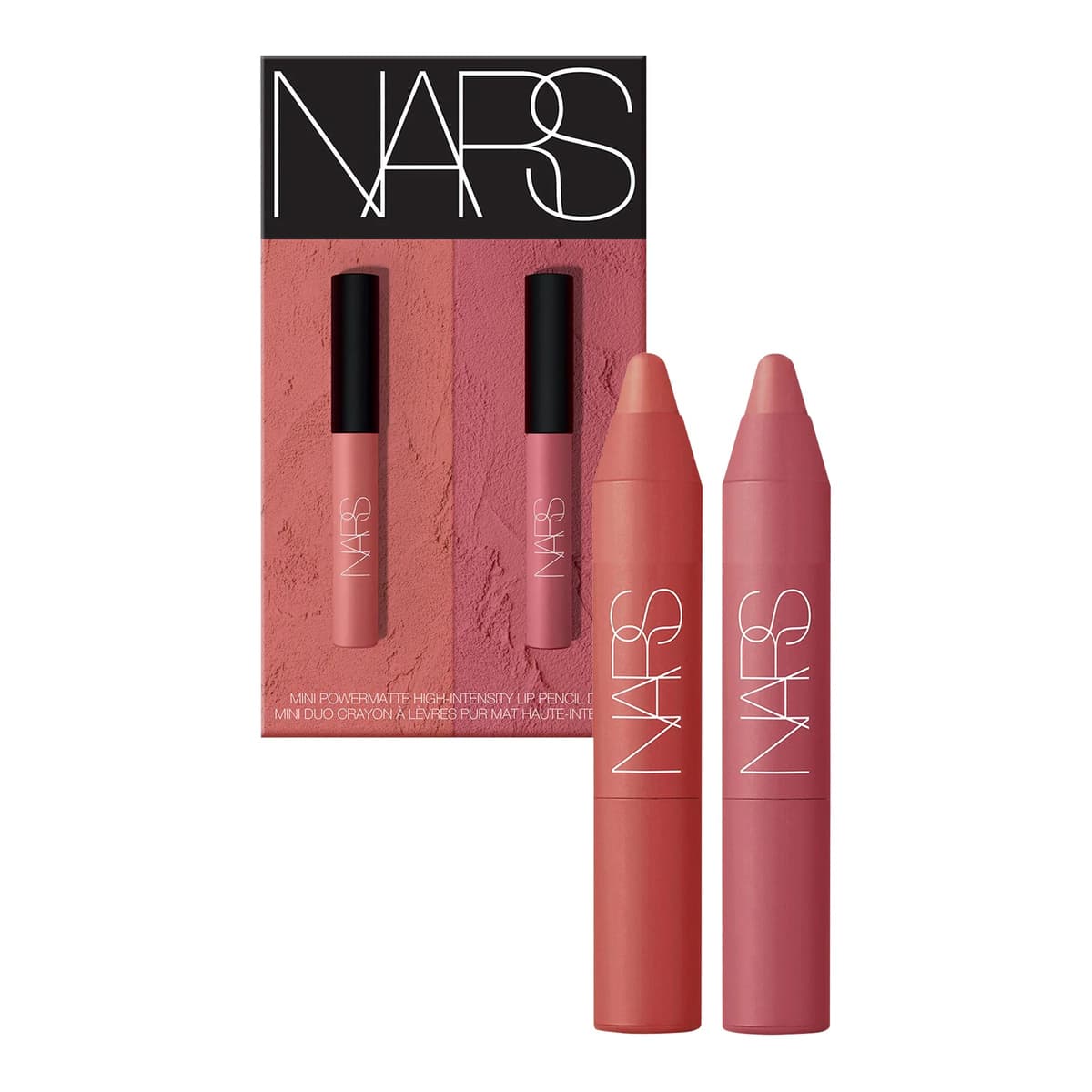 Mini Powermatte High-Intensity Lip Pencil Duo, #888 Dolce Vita & 170 Take Me Home