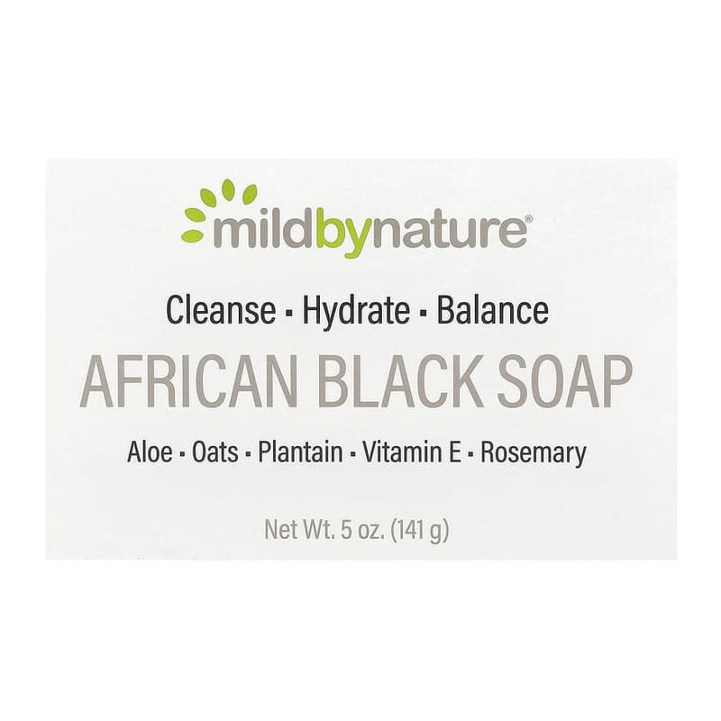 African Black Bar Soap