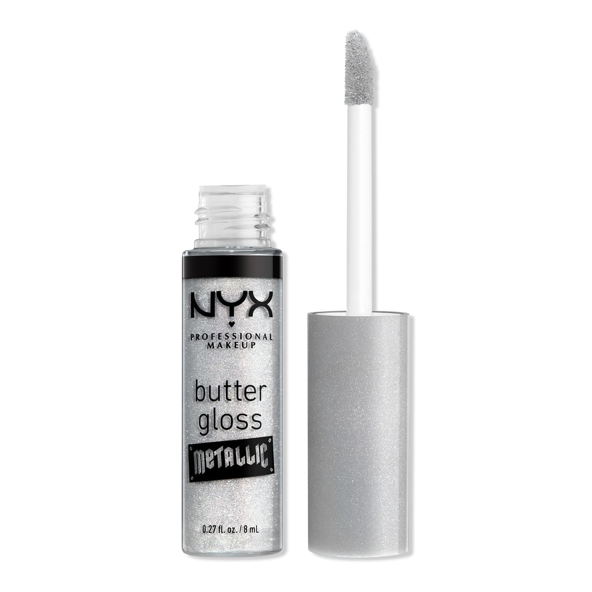 Butter Gloss Metallics Non Sticky Lip Gloss, Ice