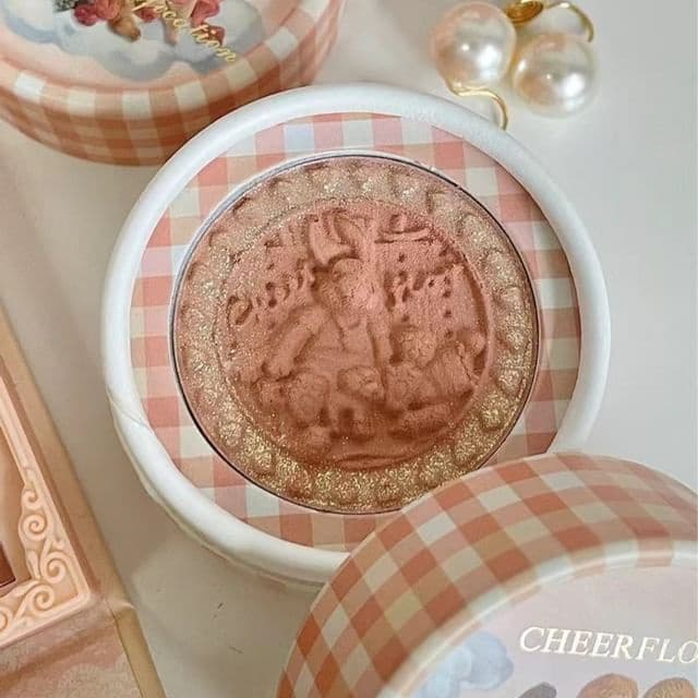 Angel Gallery Series Bunny Embossed Blusher, CFR1192 Light Purple