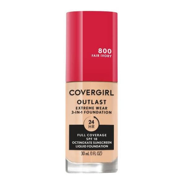 Outlast Extreme Wear 3-in-1 Foundation with SPF 18 - 800 Fair Ivory