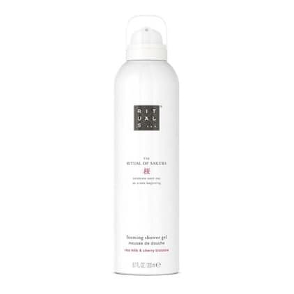 The Ritual of Sakura Cherry Blossomm & Rice Milk Foaming Shower Gel