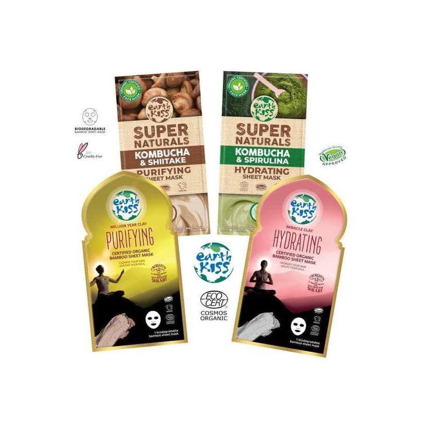 Rejuvenating Bamboo Sheet Mask 4pc MultiPack