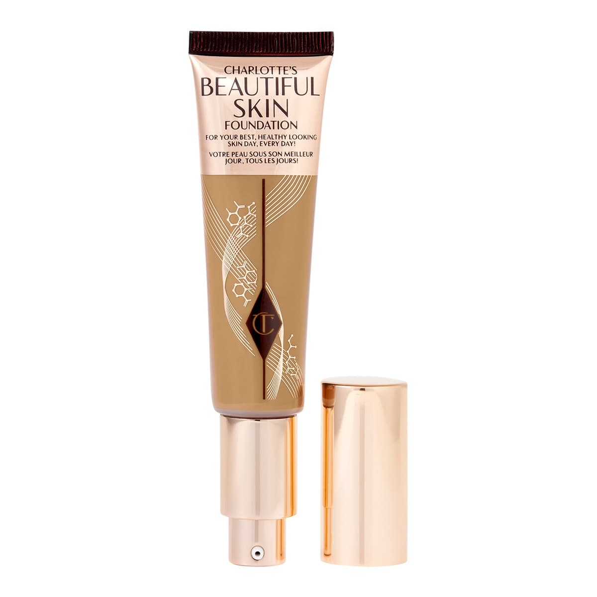 Beautiful Skin Medium Coverage Liquid Foundation with Hyaluronic Acid, #9 Neutral