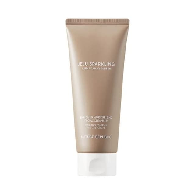 Jeju Sparkling Mud Foam Cleanser