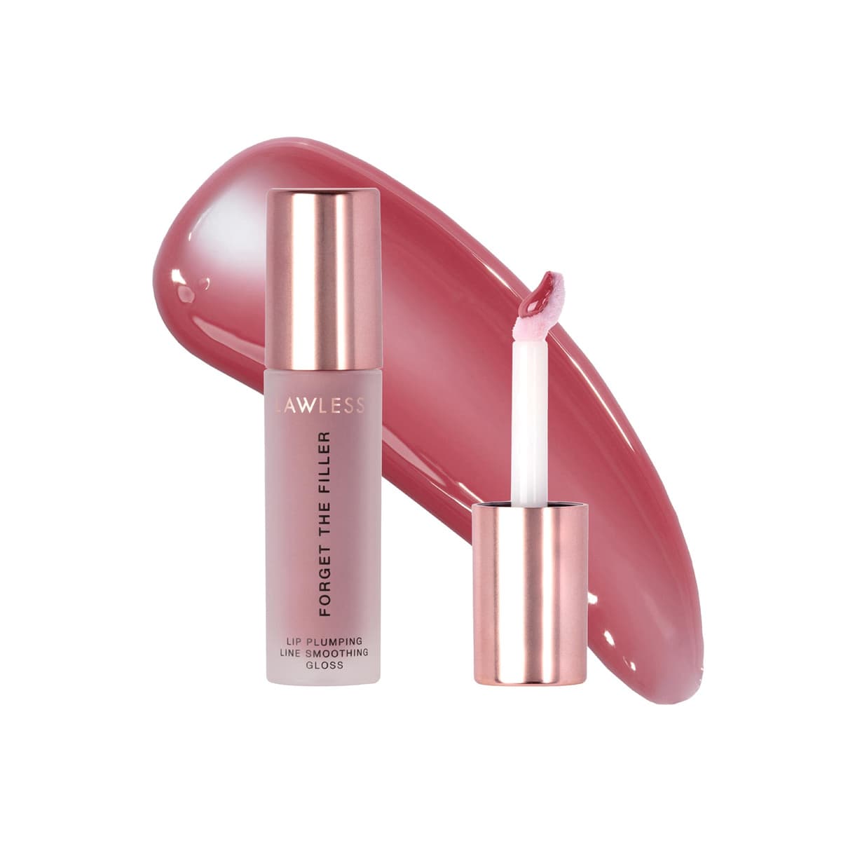 Forget The Filler Lip Plumper Line Smoothing Gloss, Velvet