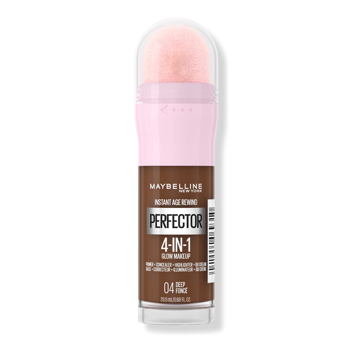 Instant Age Rewind Instant Perfector 4-In-1 Glow Makeup, #04 Deep