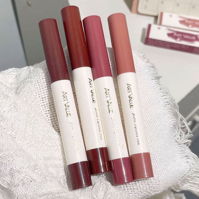 Soft Silky Matte Lipstick Pen, #6# Sandhill Rose