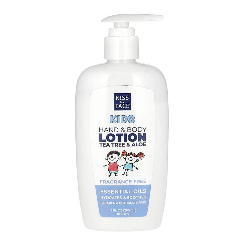 Kids, Hand & Body Lotion, Tea Tree & Aloe