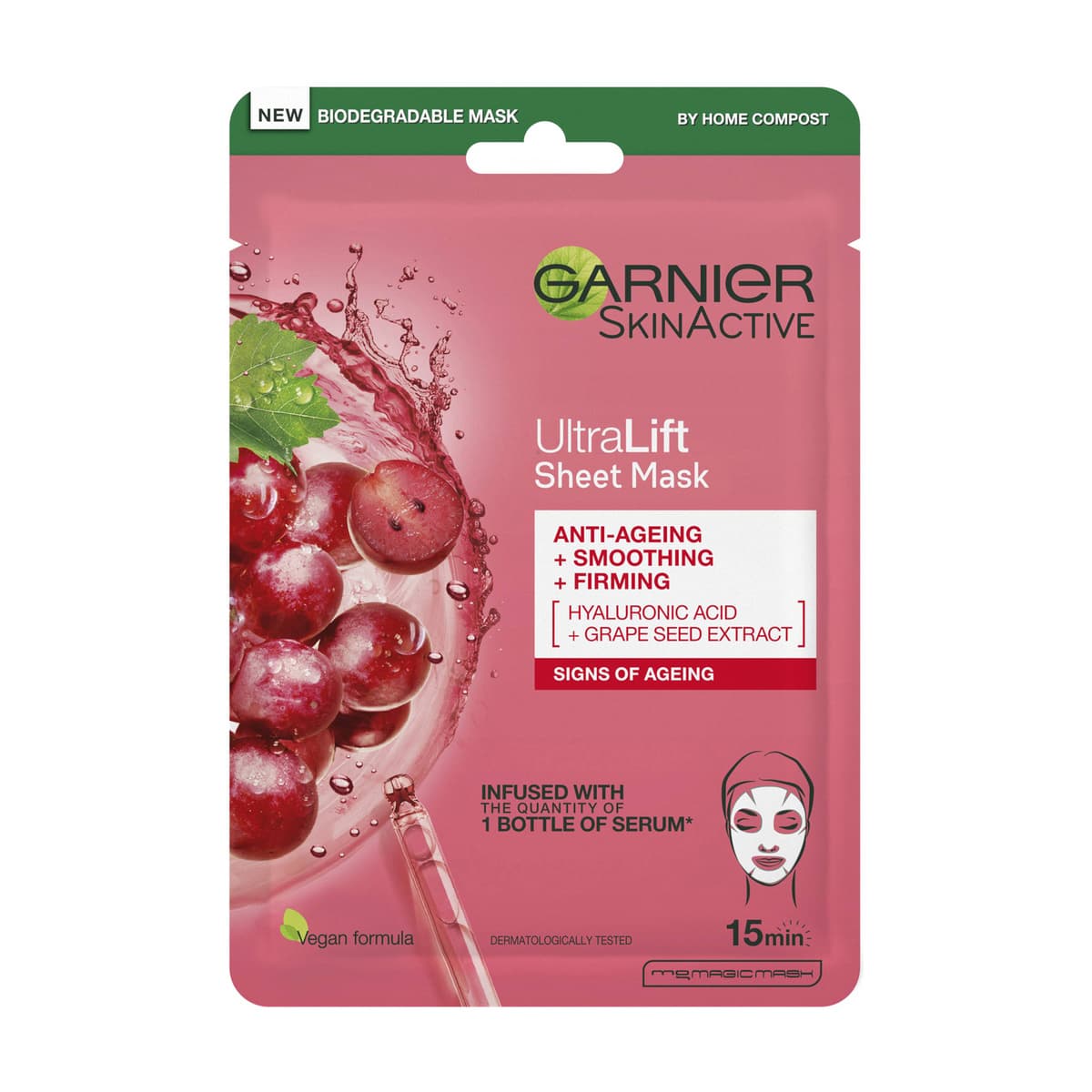 Ultralift Anti Ageing Radiance Boosting Face Sheet Mask