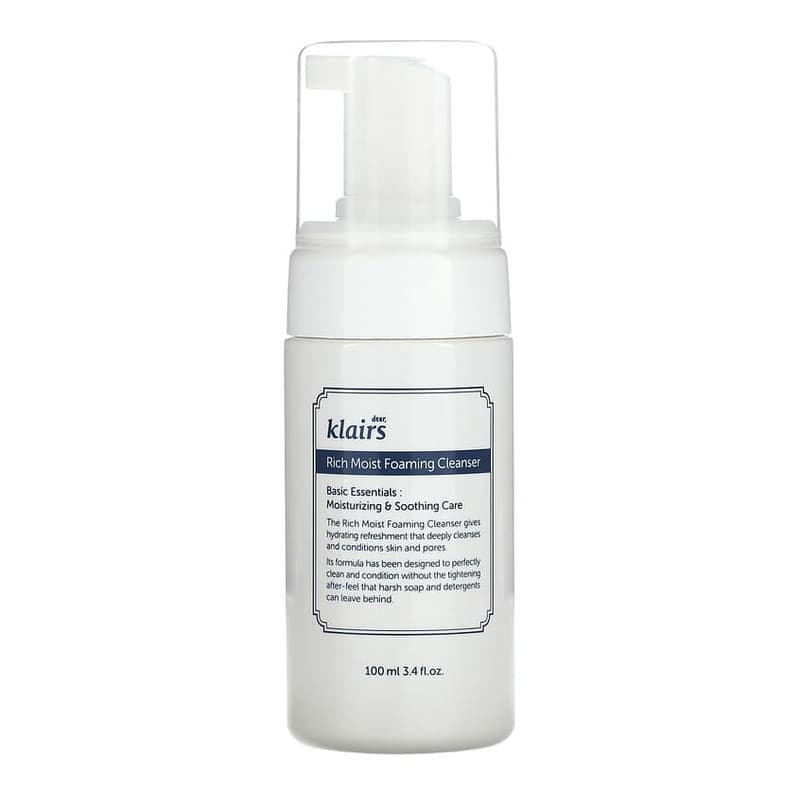 Rich Moist Foaming Cleanser