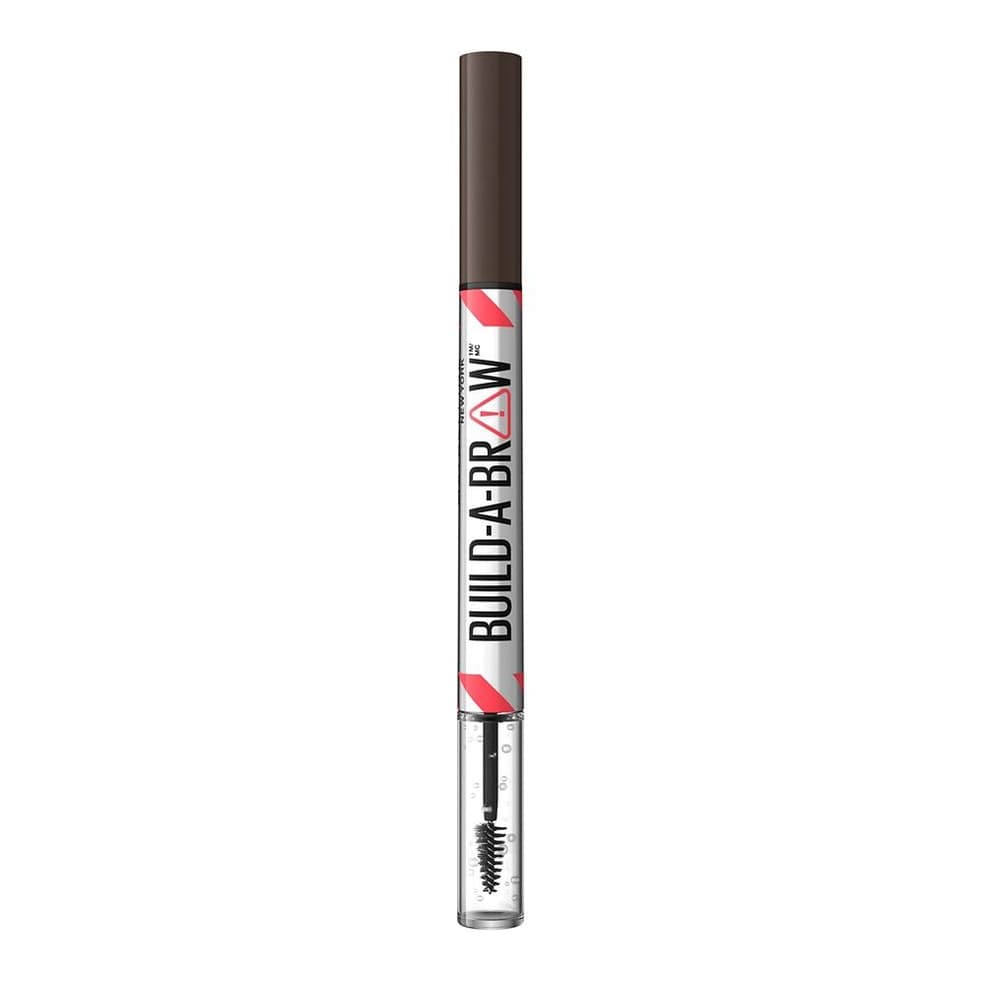 Build-A-Brow 2-In-1 Brow Pen + Sealing Gel Eyebrow Makeup, Deep Brown