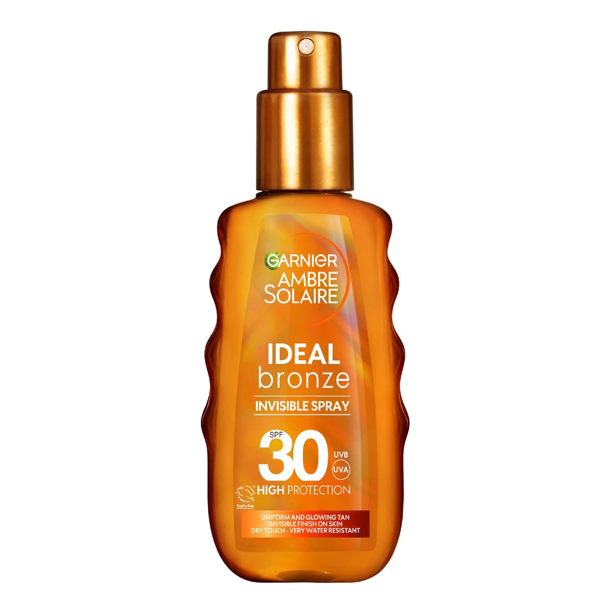 Ambre Solaire Ideal Bronze Invisible Tanning Spray for Face and Body SPF 30