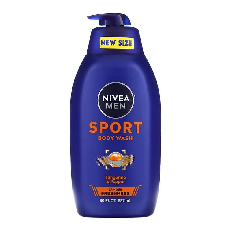 Men, Sport Body Wash, Tangerine & Pepper