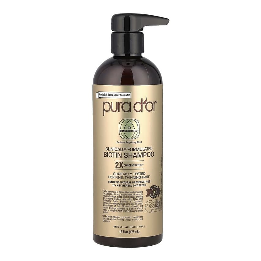 Clinically Formulated Biotin Shampoo, All Hair Types