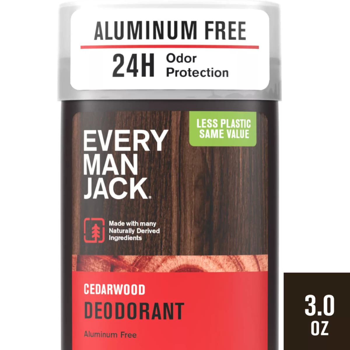 Cedarwood Men's Deodorant - Aluminum Free Natural Deodorant